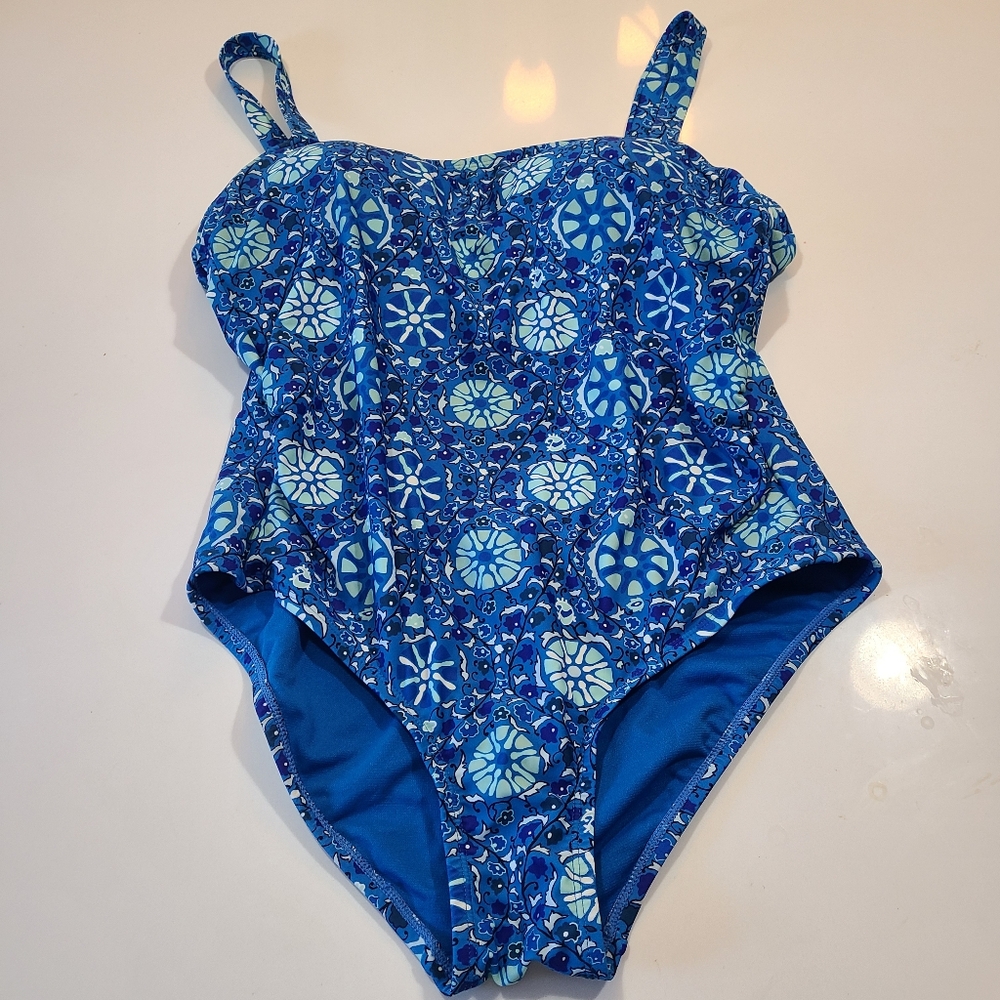 Rhode for Target Blue One Piece Swimsuit in Size XXL